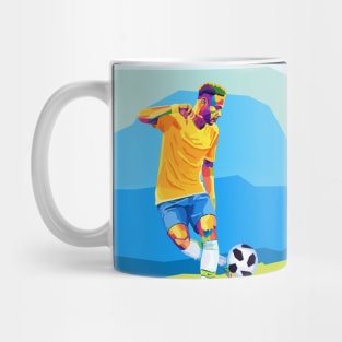 neymar jr pop art Mug